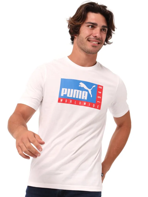 Men's Worldwide Tee - White sold by Edgars