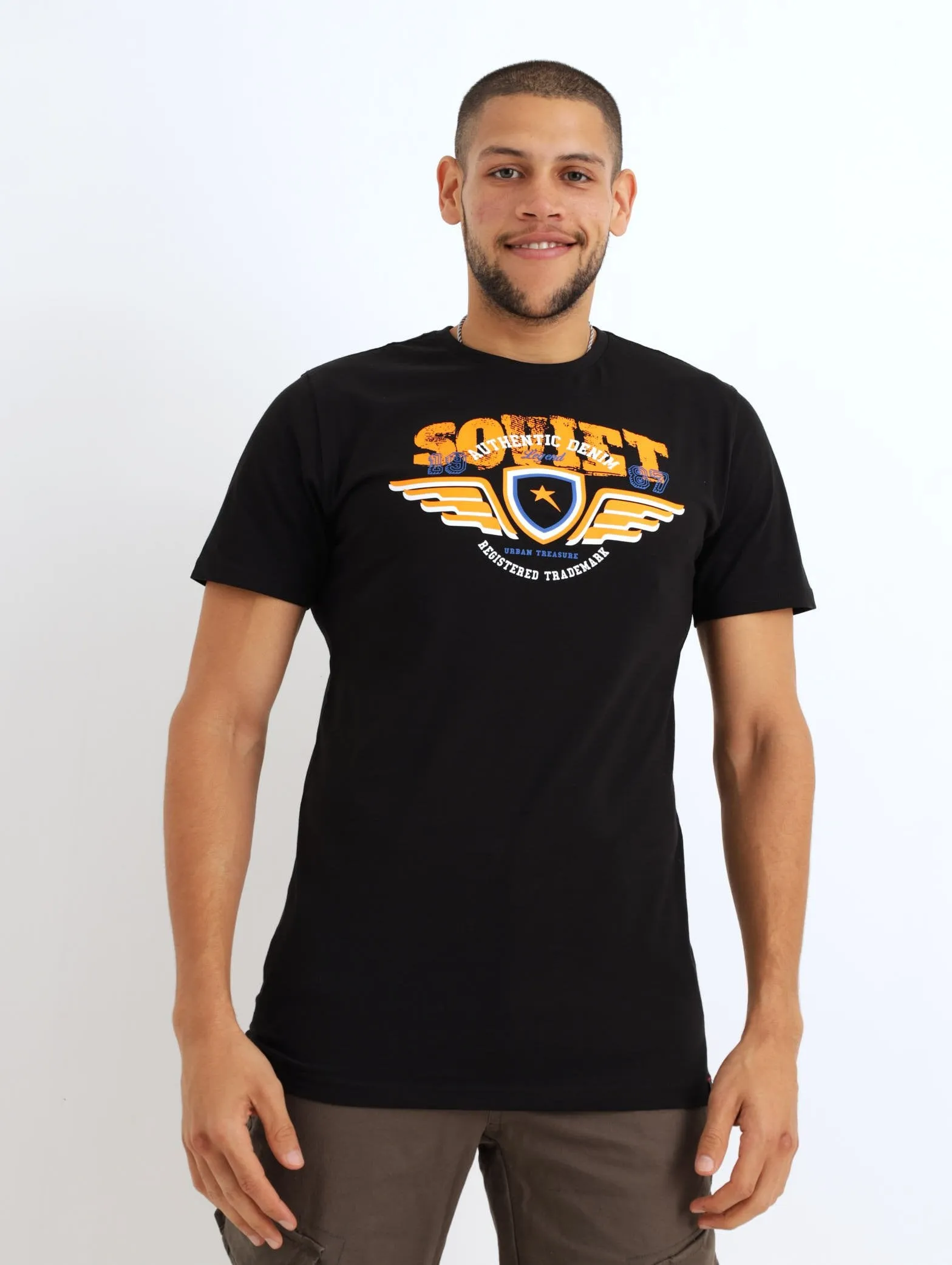 Men's Padelli Tee - Black sold by Edgars