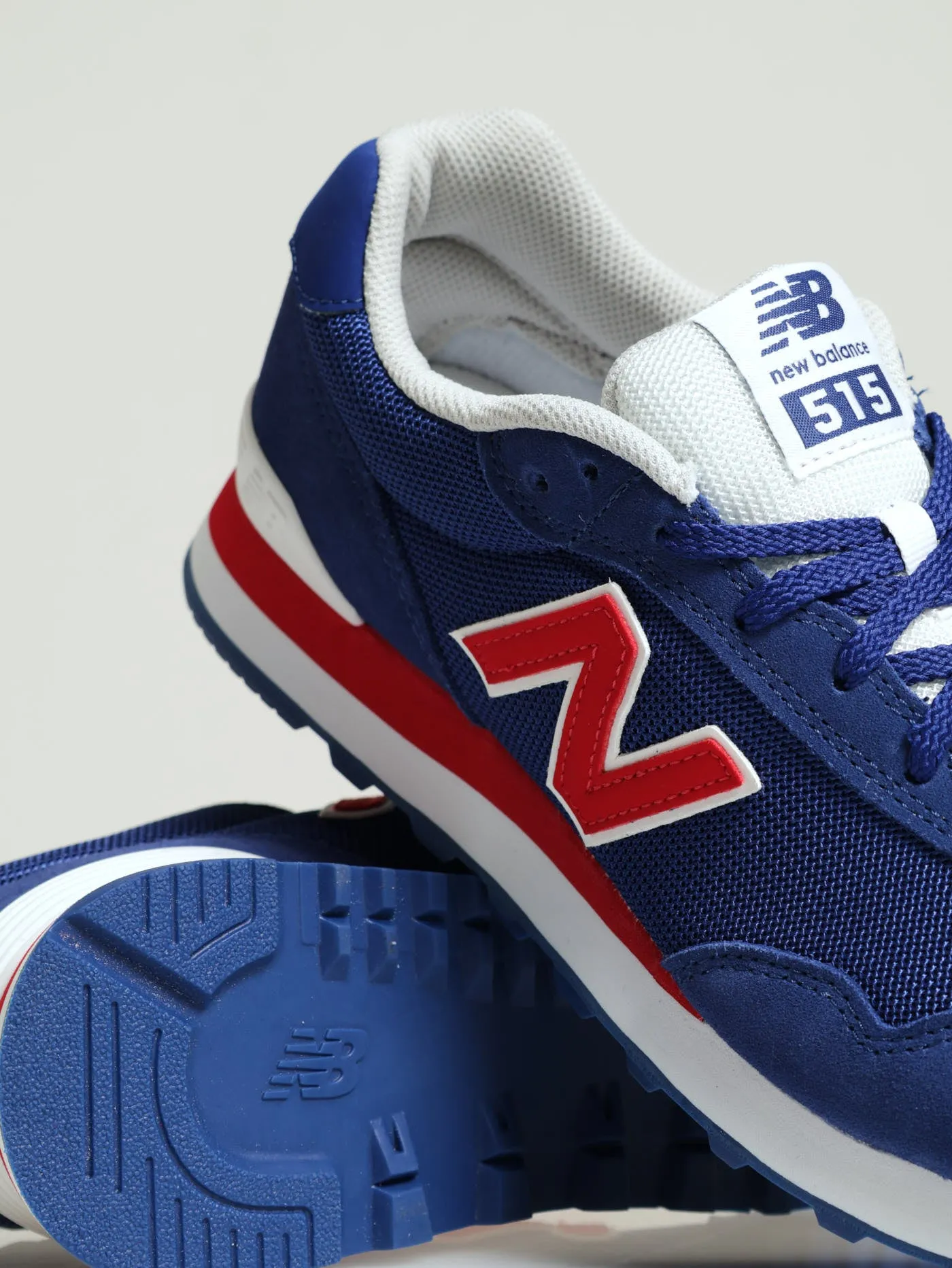 Panelled Cleted Sole Lace Up Sneaker - Navy/Red sold by Edgars product image thumbnail 5