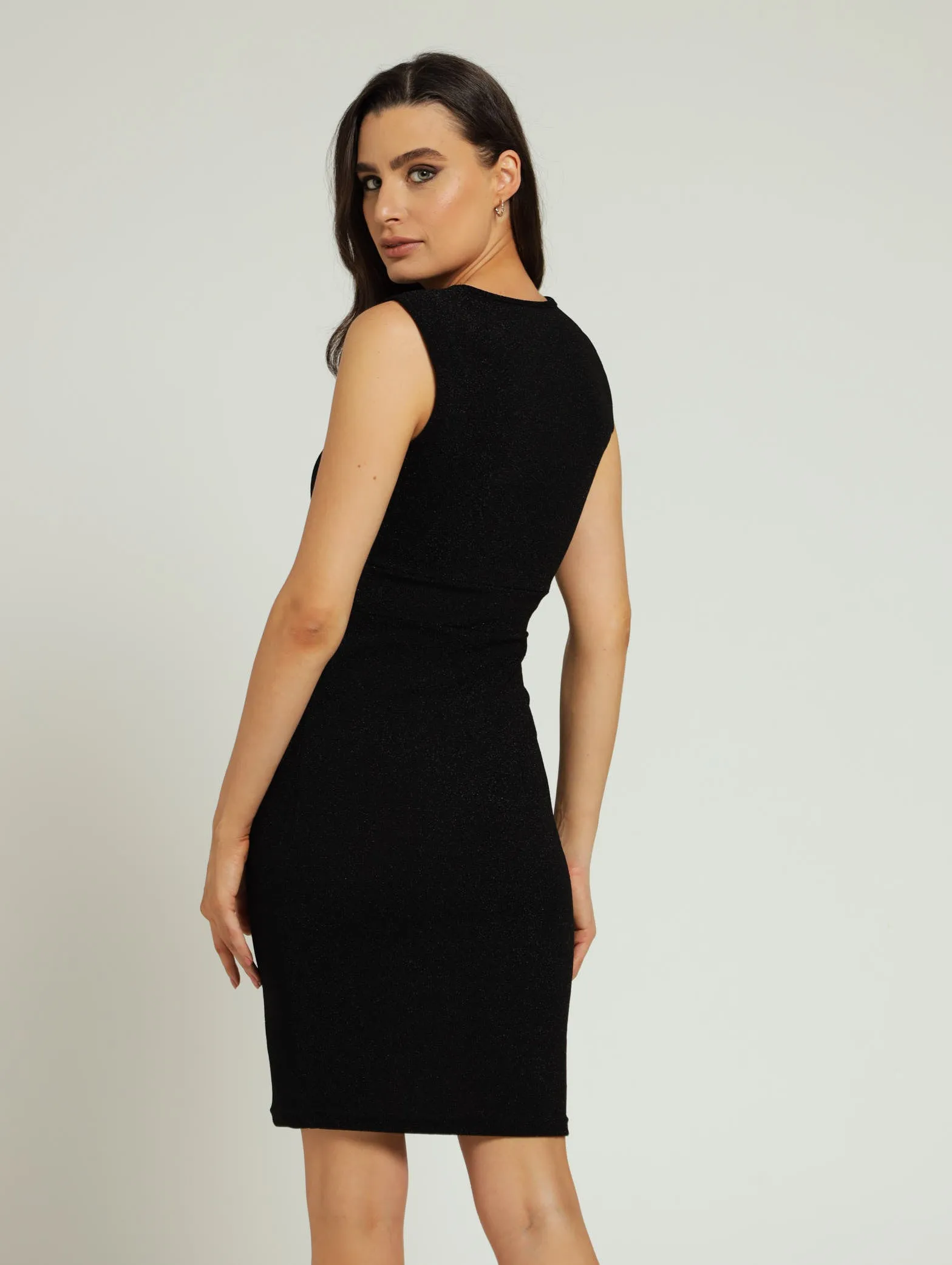 V-Prong Shimmer Dress - Black sold by Edgars product image thumbnail 4