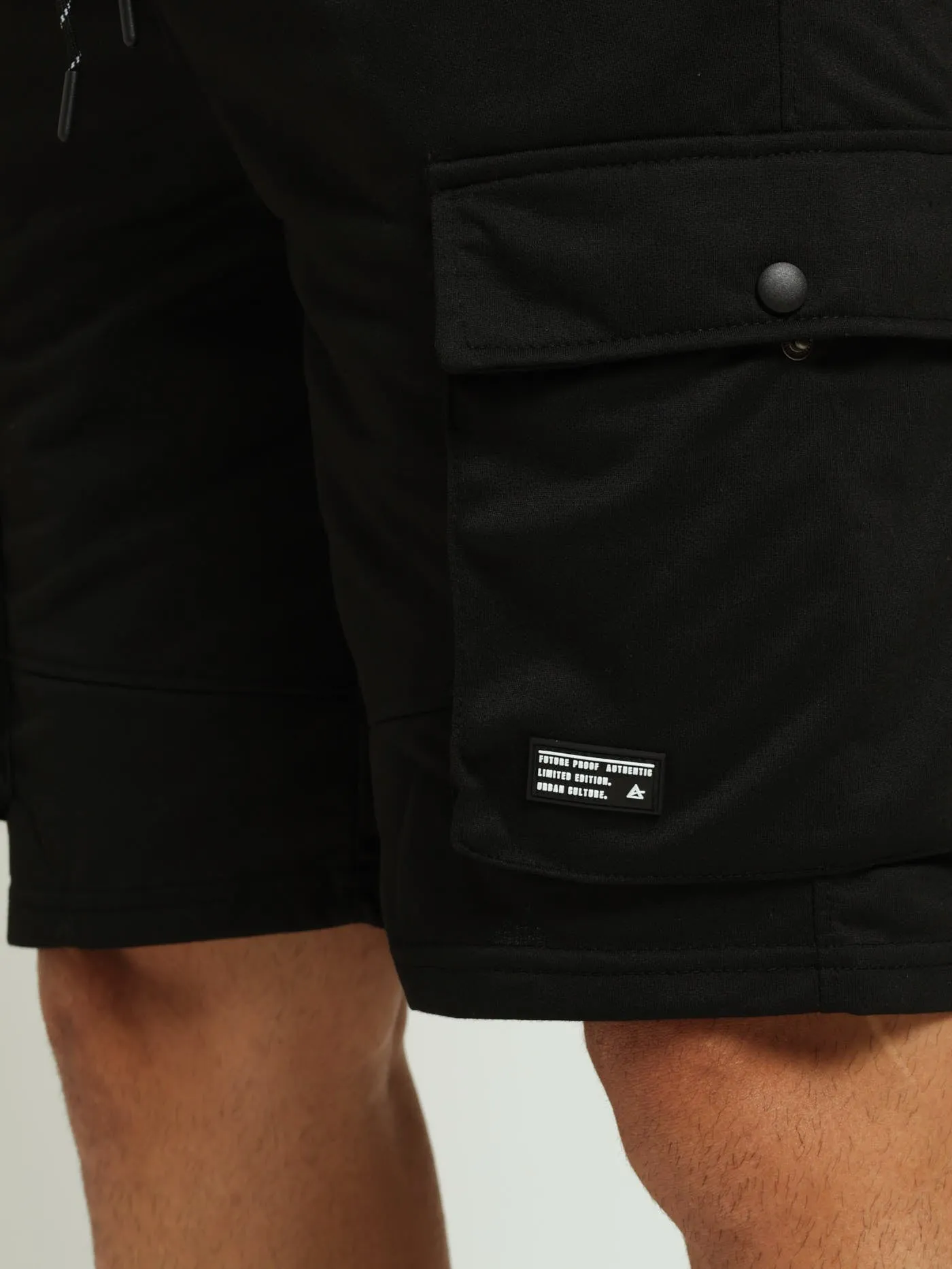 Cargo Fleece Shorts - Black sold by Edgars product image thumbnail 4
