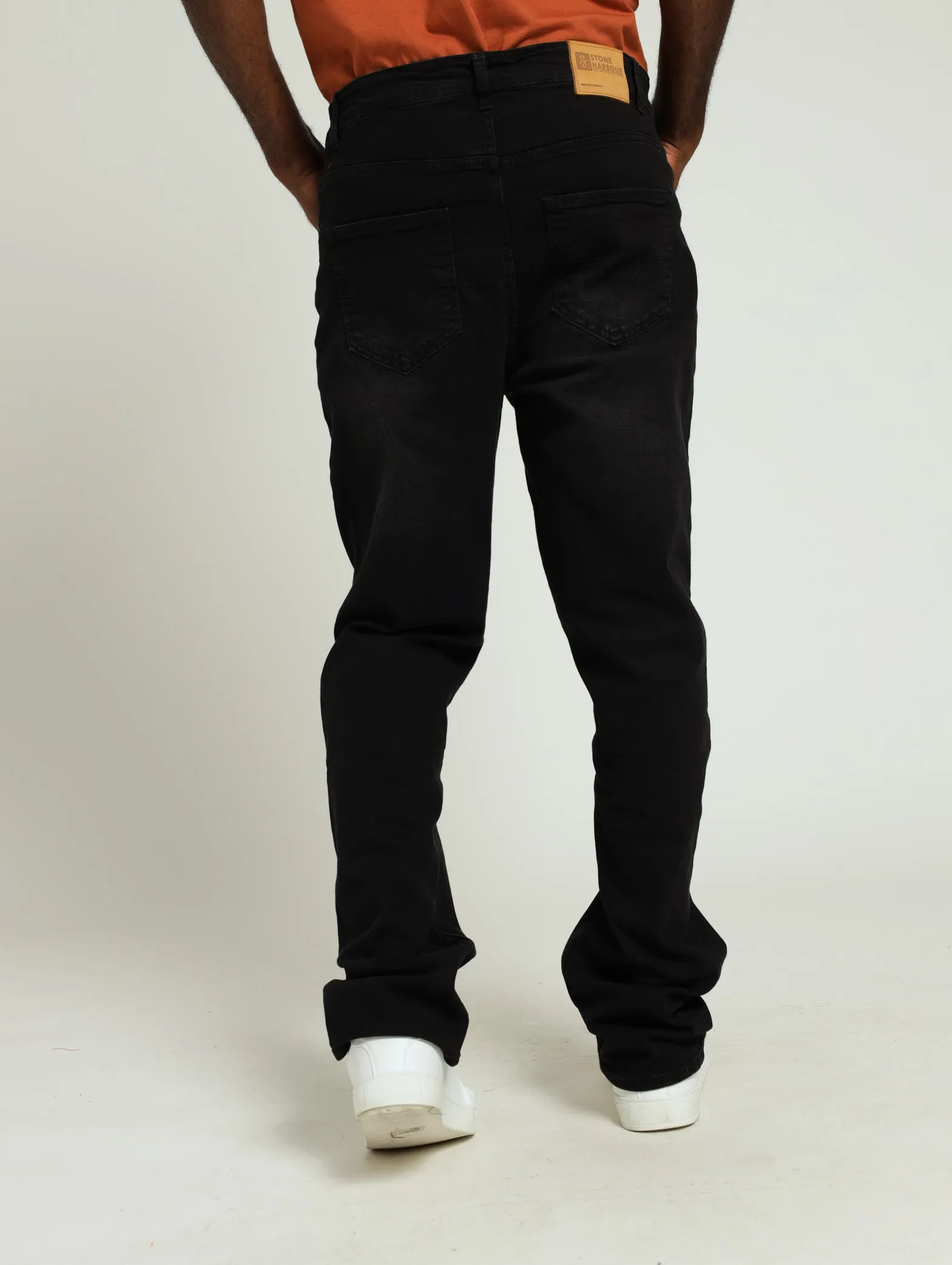Straight Fit Denim Jeans - Black sold by Edgars product image thumbnail 3
