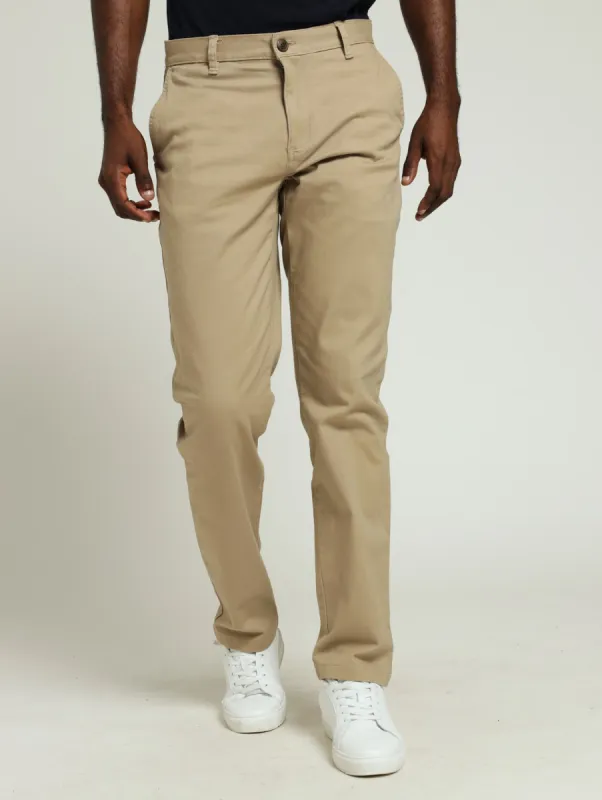 Slim Fit Chino - Stone sold by Edgars