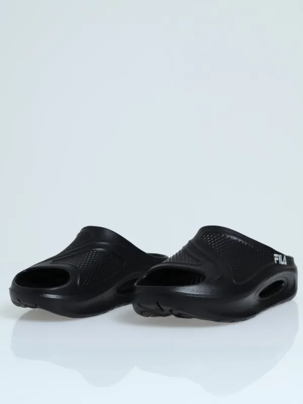 Mil Blown Eva Tapered Molded Slide - Black made by Fila