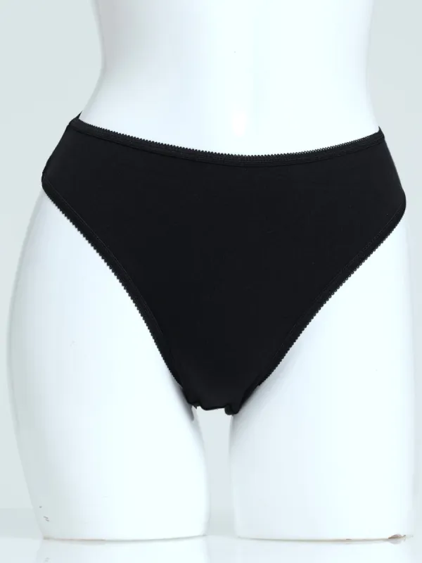 5 Pack Cotton Stretch Hicut - Paisley/Rust/Star/Burgundy/Black sold by Edgars