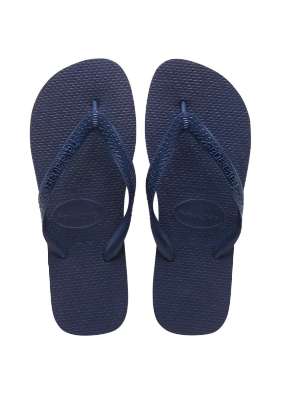 Plain Top Flip Flop Sandal - Navy sold by Edgars