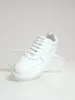 Lace-Up Leather Sneaker - White sold by Edgars