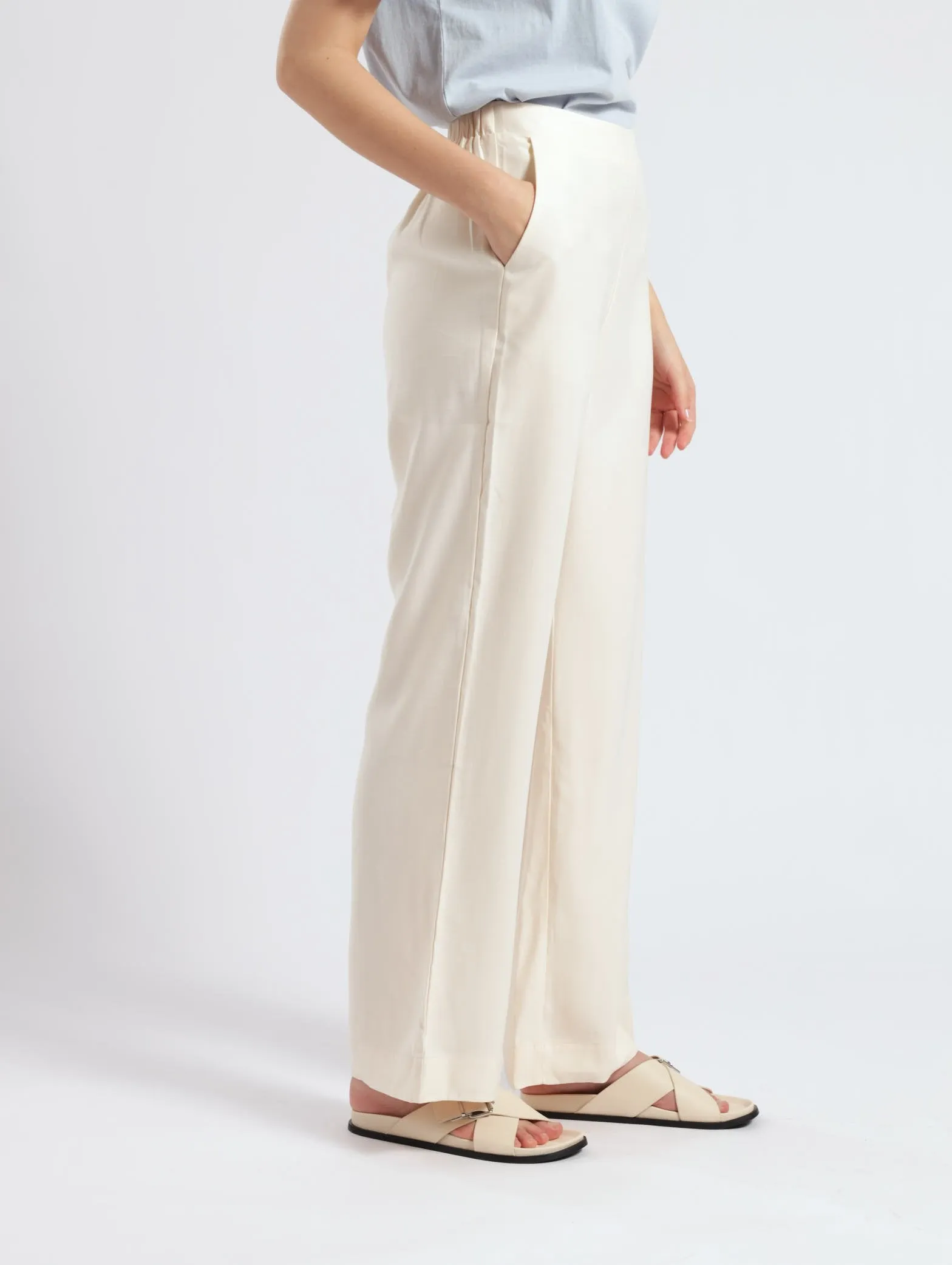 Wide Leg With High Density Pants - Stone sold by Edgars product image thumbnail 2