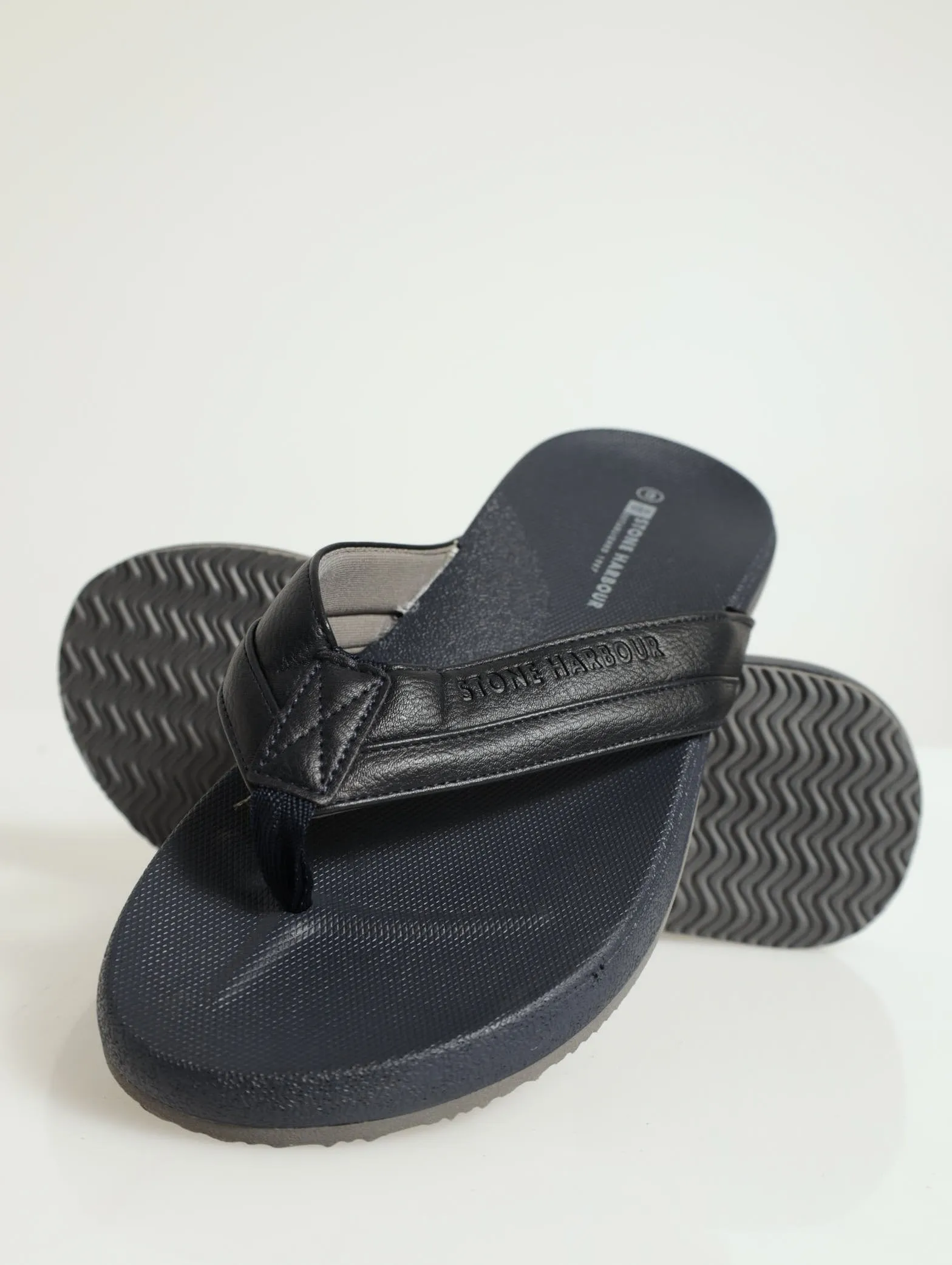 Ultra Soft Comfort Wide Vamp Sandal - Navy sold by Edgars product image thumbnail 5