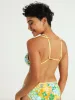 Positano Printed Bikini Top - White sold by Edgars 