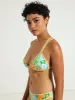 Positano Printed Bikini Top - White sold by Edgars 