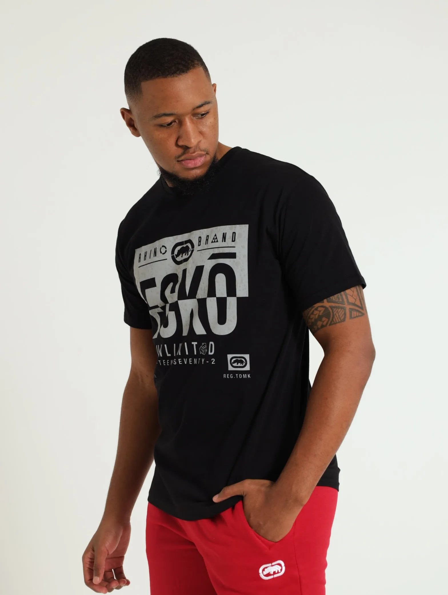 Foil Printed Tee - Black sold by Edgars product image thumbnail 2