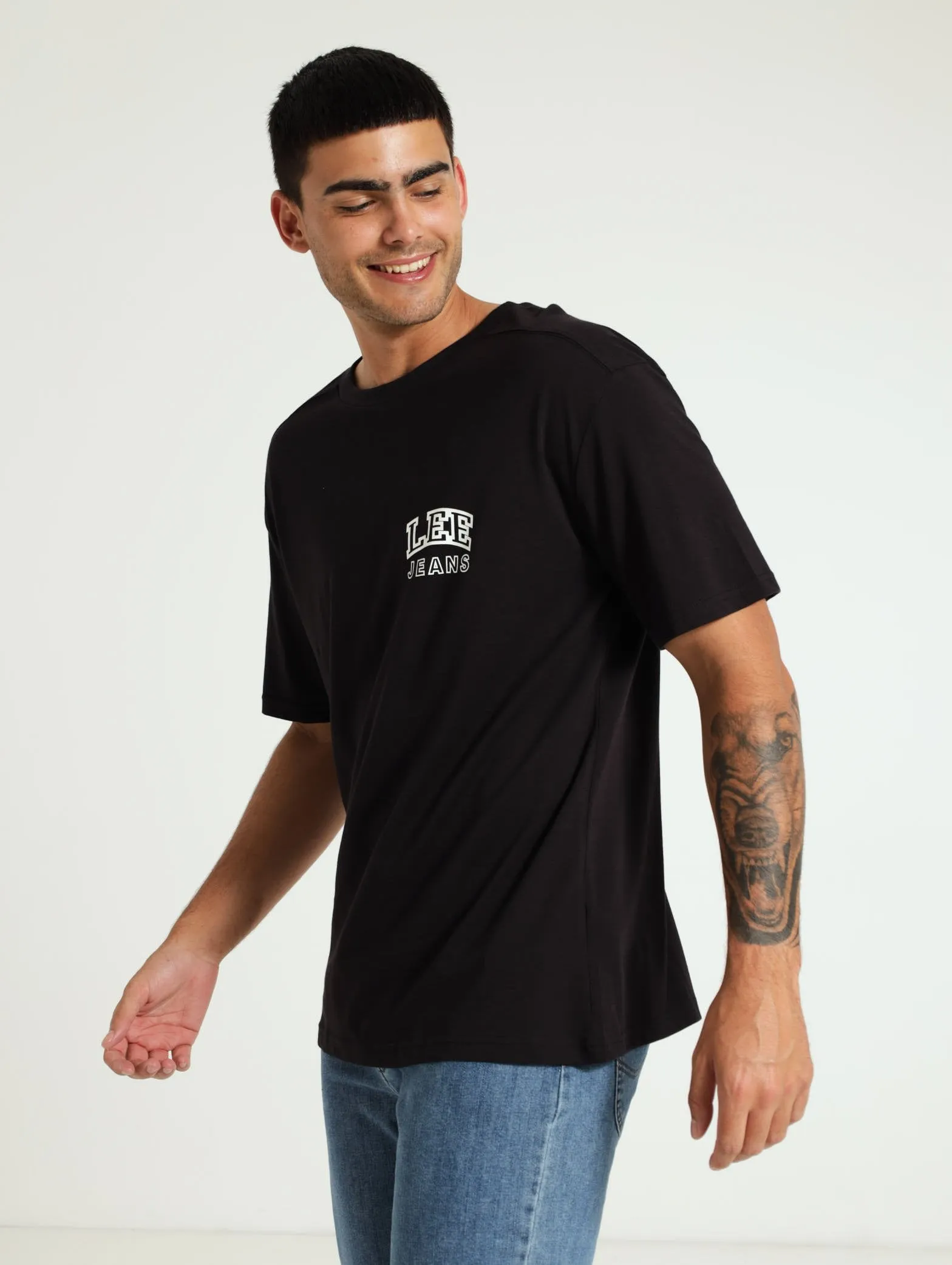 Fits Em All Back Print Tee - Black sold by Edgars product image thumbnail 2