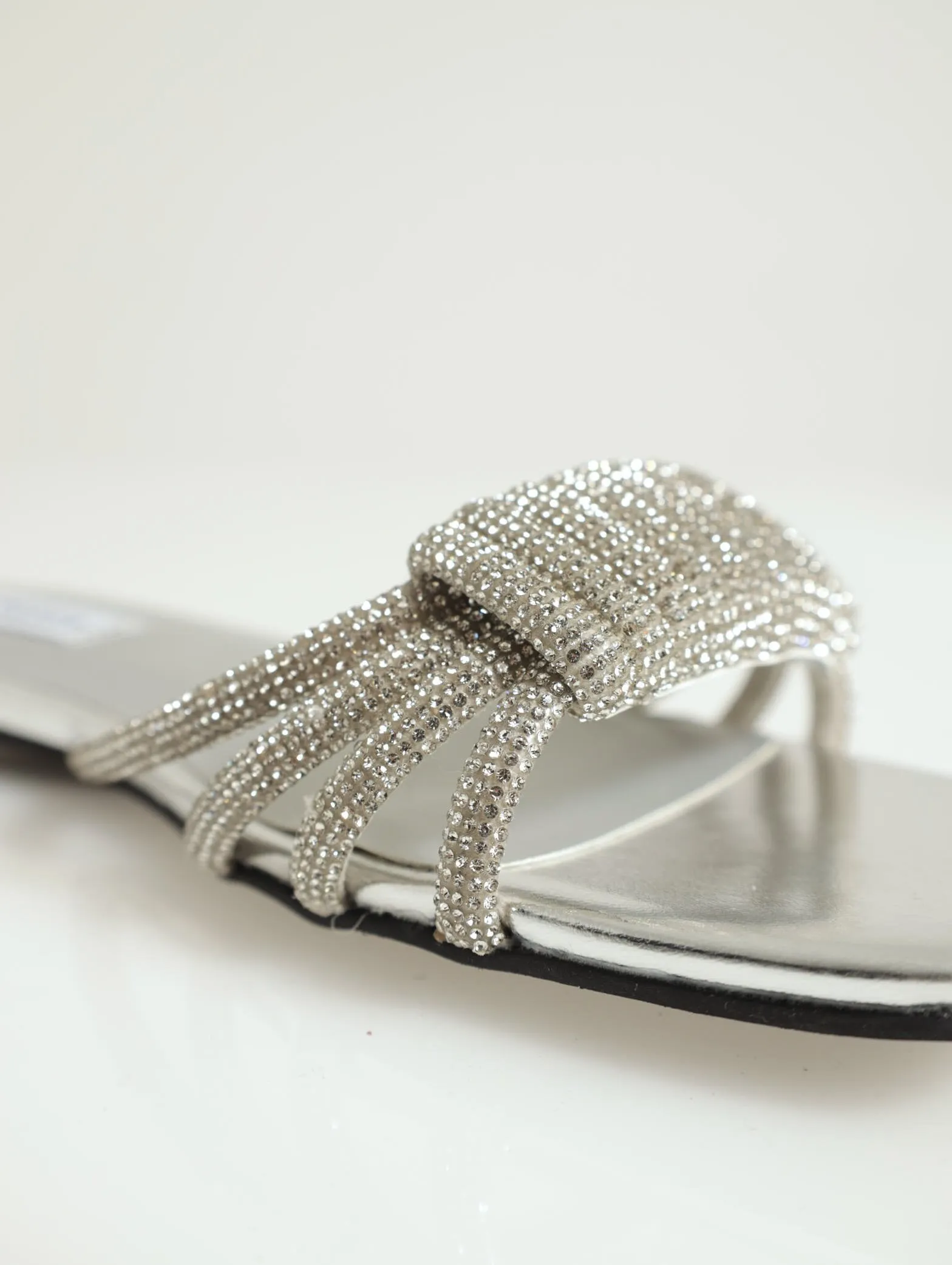 Harmoney Glitz Mule Flat Sandal - Silver sold by Edgars product image thumbnail 5