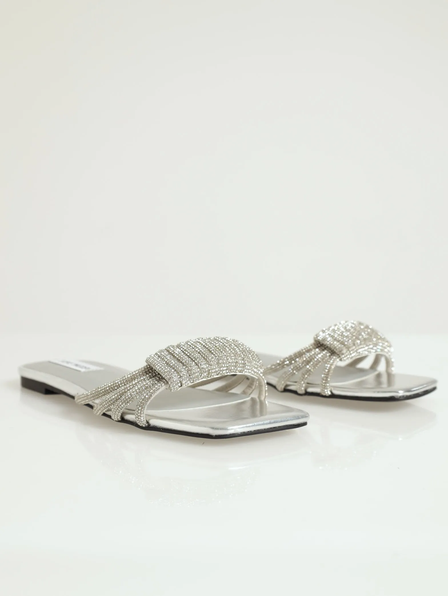 Harmoney Glitz Mule Flat Sandal - Silver sold by Edgars product image thumbnail 2