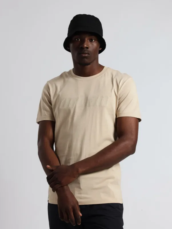 Chest Print Tee - Tan sold by Edgars