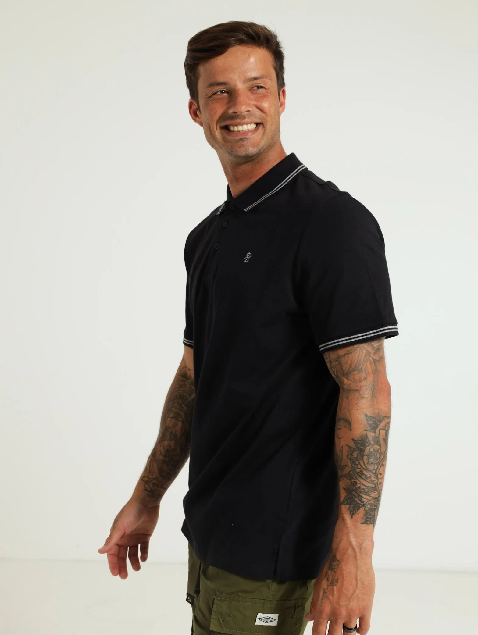 Single Jersey Tip Golfer - Black sold by Edgars product image thumbnail 2