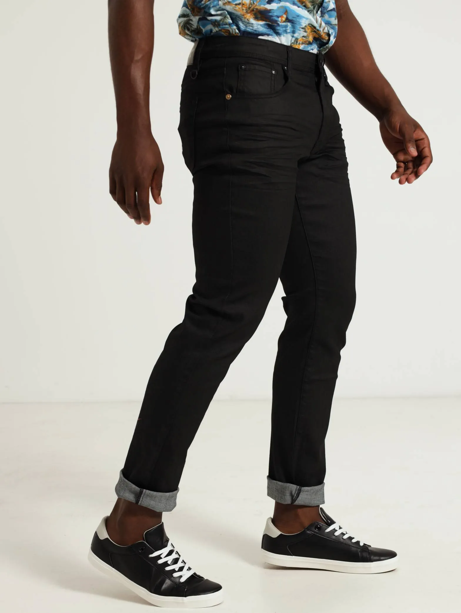 Coated Denim Jeans - Black sold by Edgars product image thumbnail 2