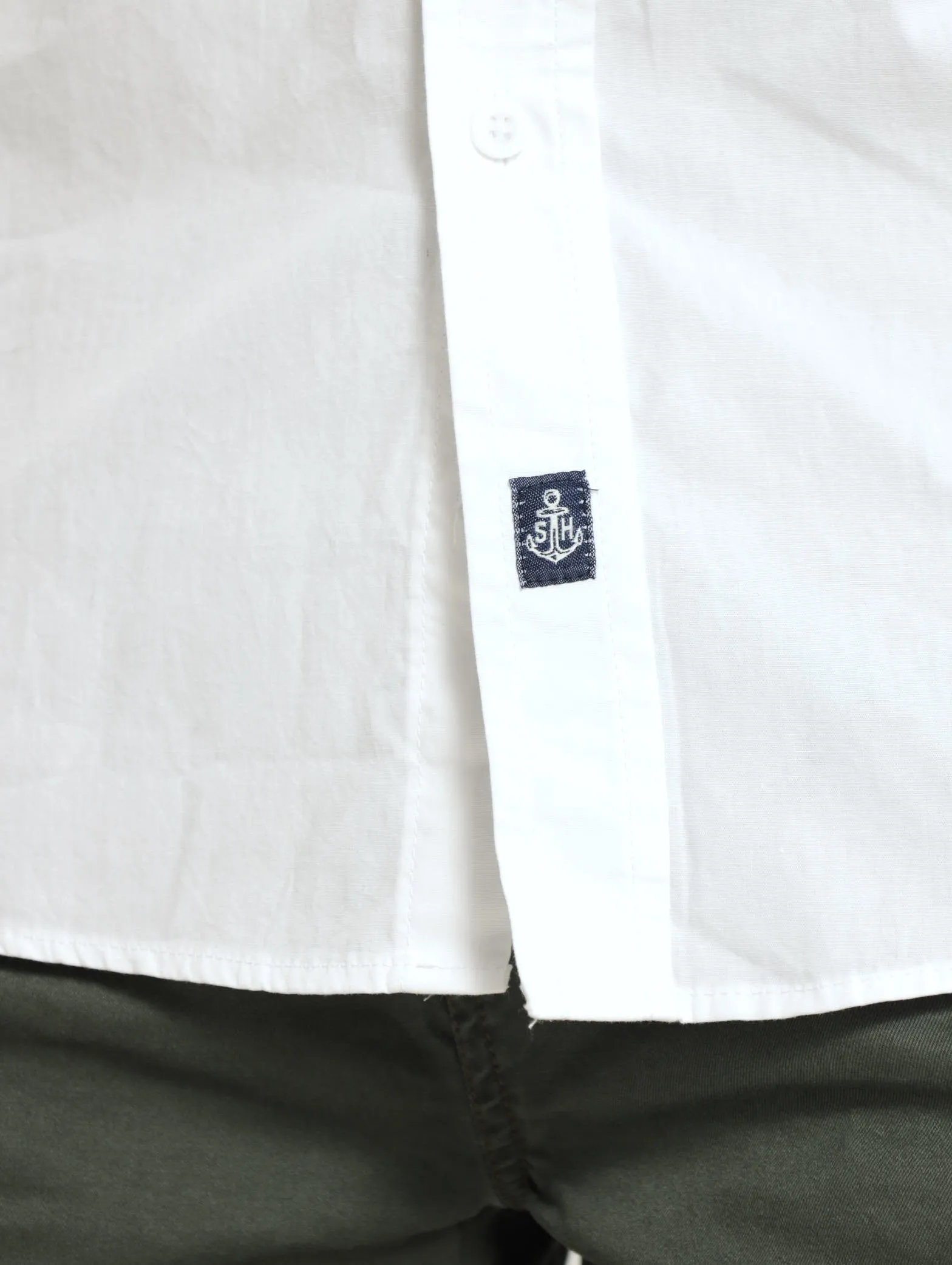 Long Sleeve Plain Poplin Shirt - White sold by Edgars product image thumbnail 4