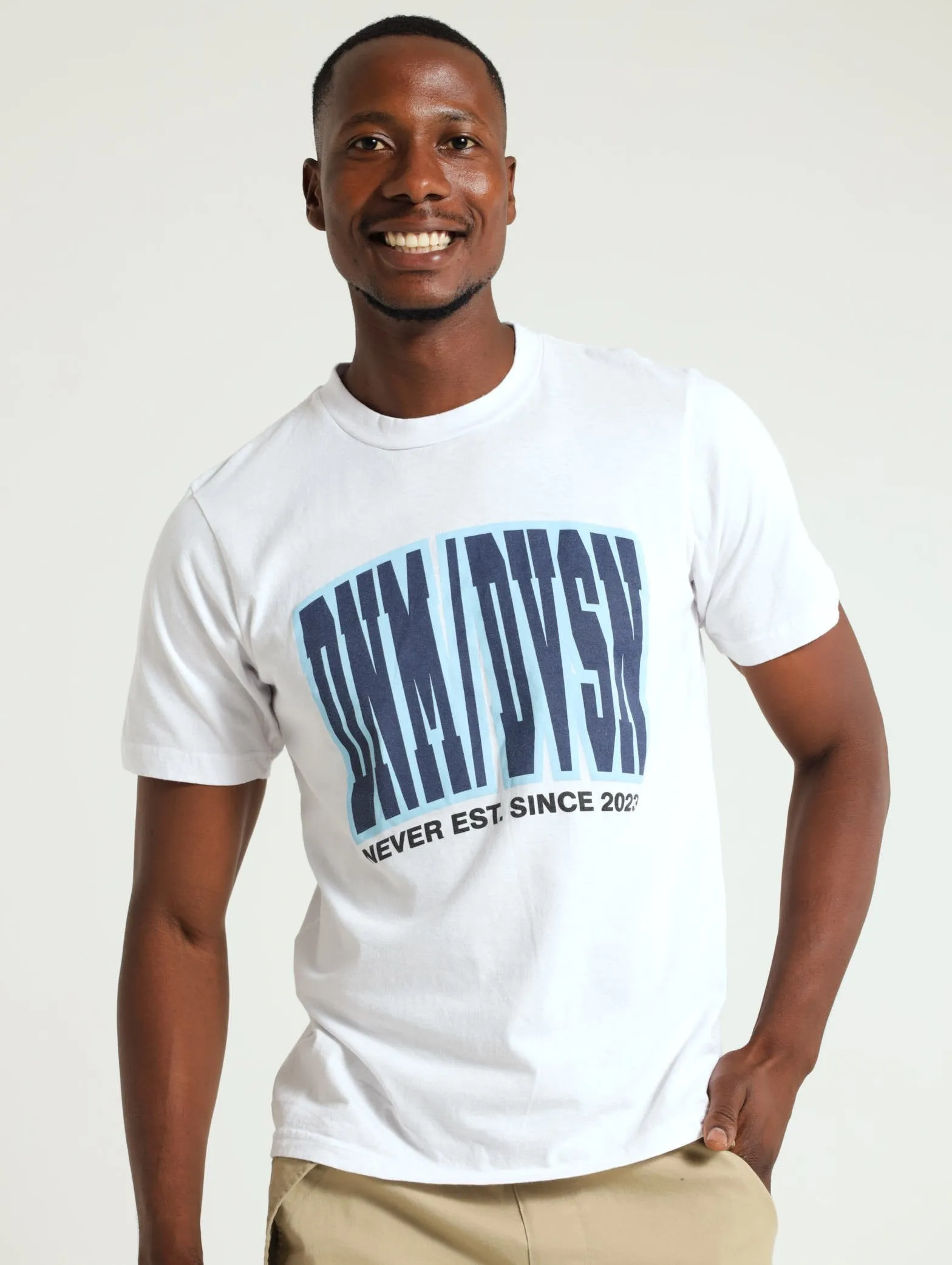 Big Font Tee - White sold by Edgars