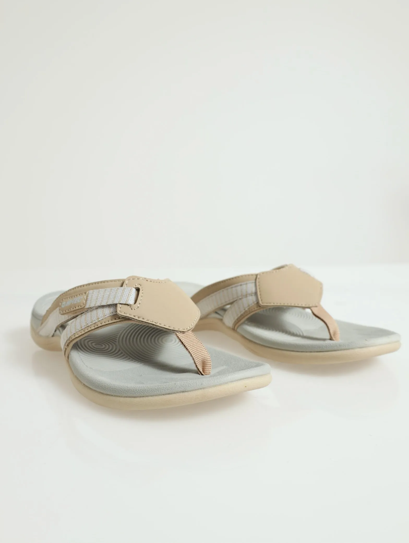 Anselia Sport Thong Sandal - Taupe sold by Edgars