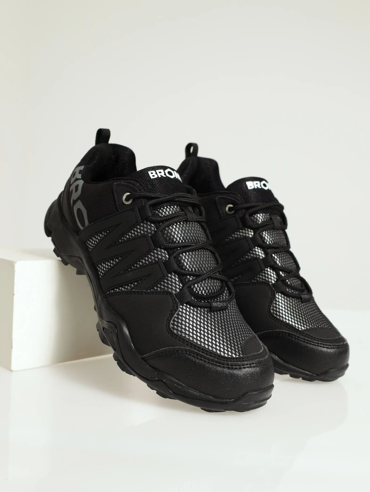 Sherman Hiker Lace Up Shoe - Black sold by Edgars