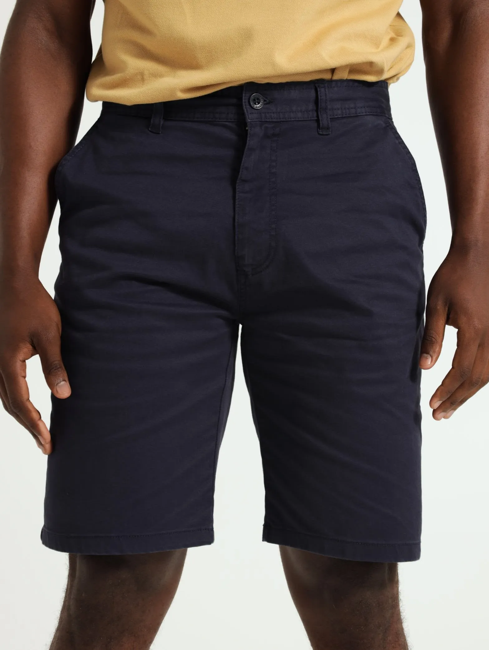 Basic Chino Walk Shorts - Navy sold by Edgars