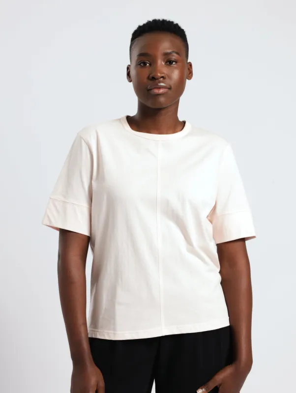 Relaxed 3D Tee - Light Pink sold by Edgars