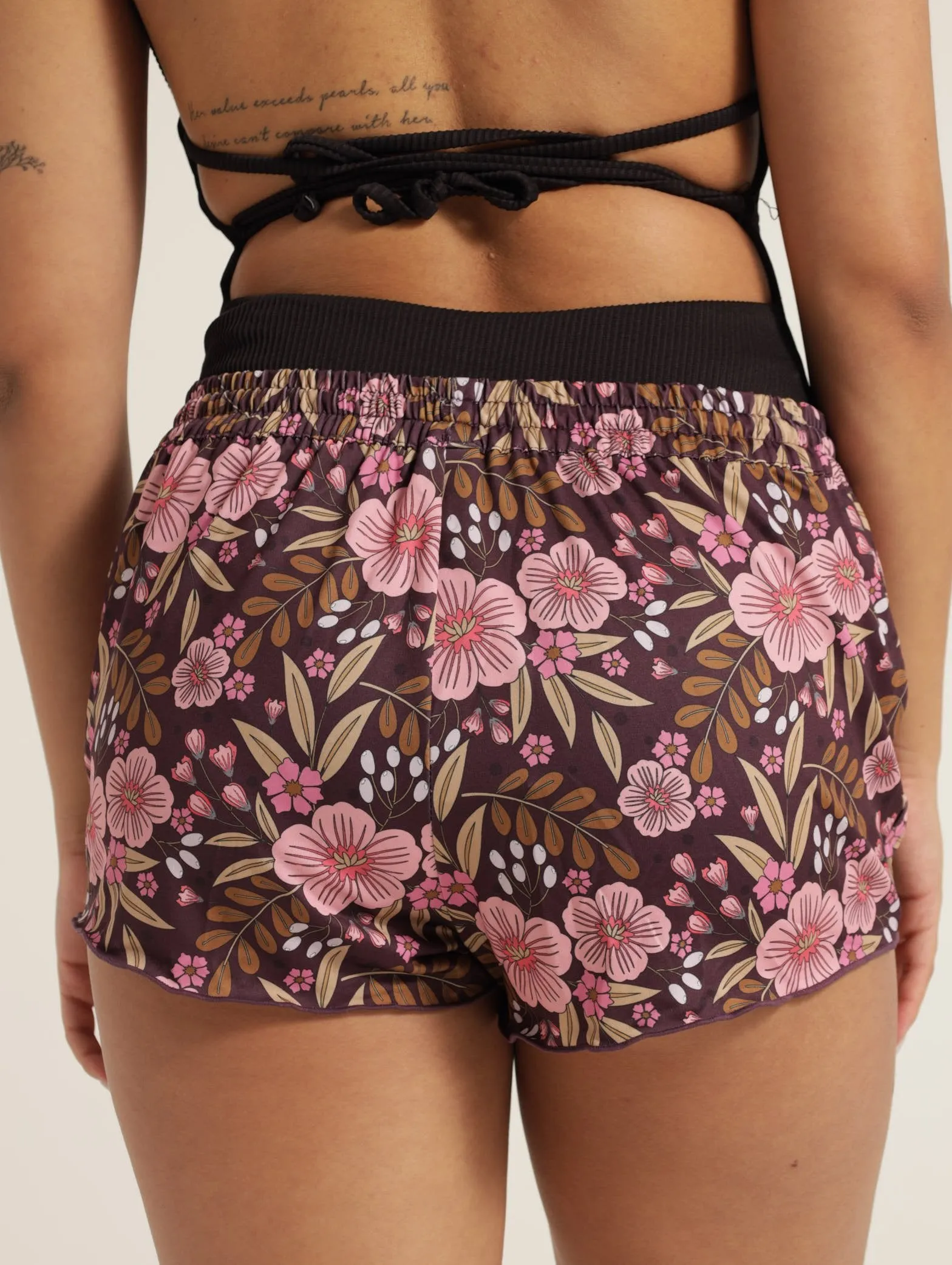 Floral Printed Volley Shorts - Black sold by Edgars product image thumbnail 3