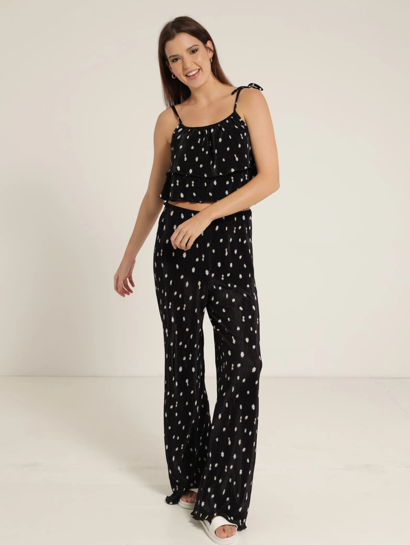 Daisy Plisse Top - Black sold by Edgars product image thumbnail 2