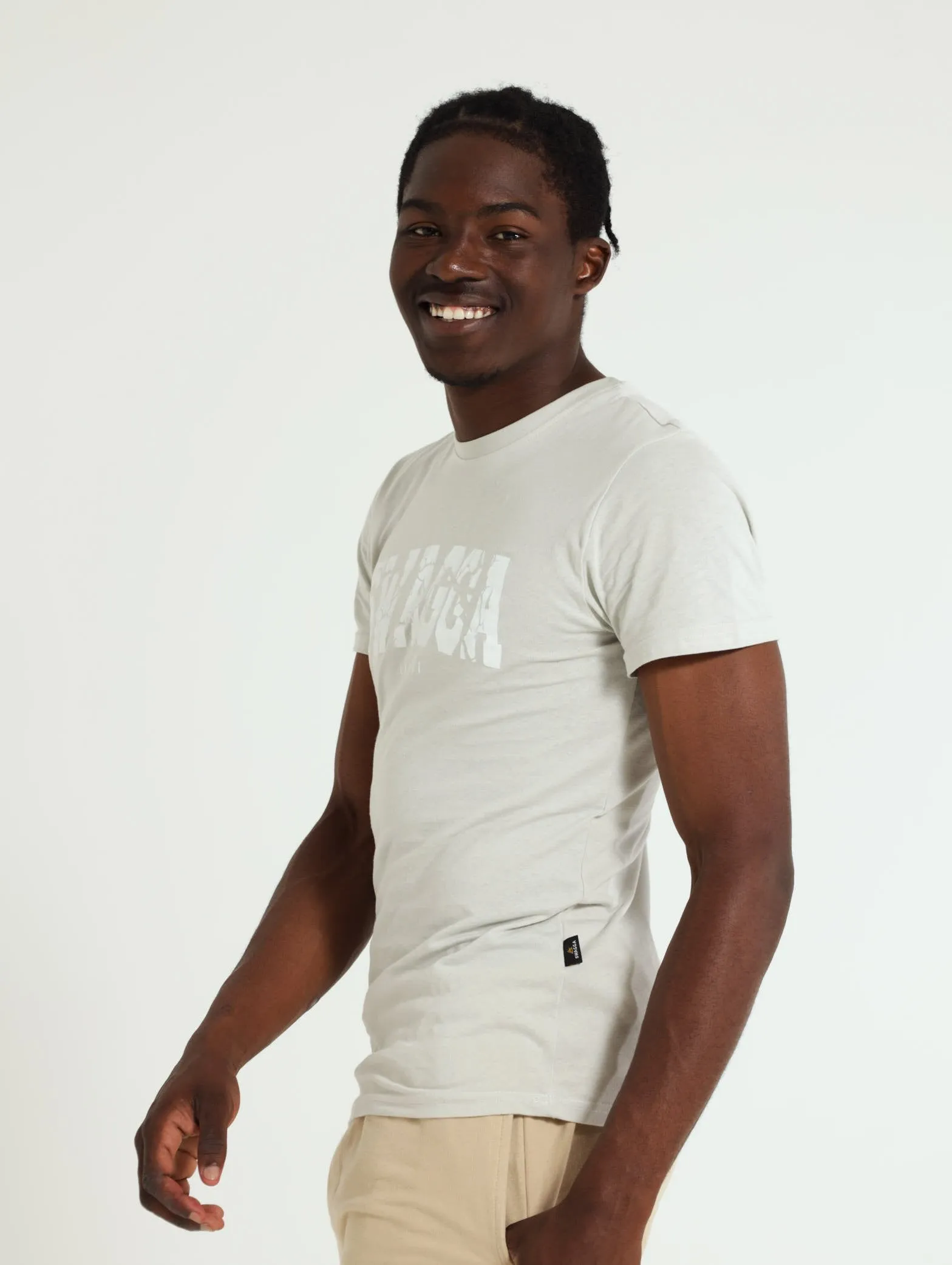 Basic Print Tee - Light Grey sold by Edgars product image thumbnail 2