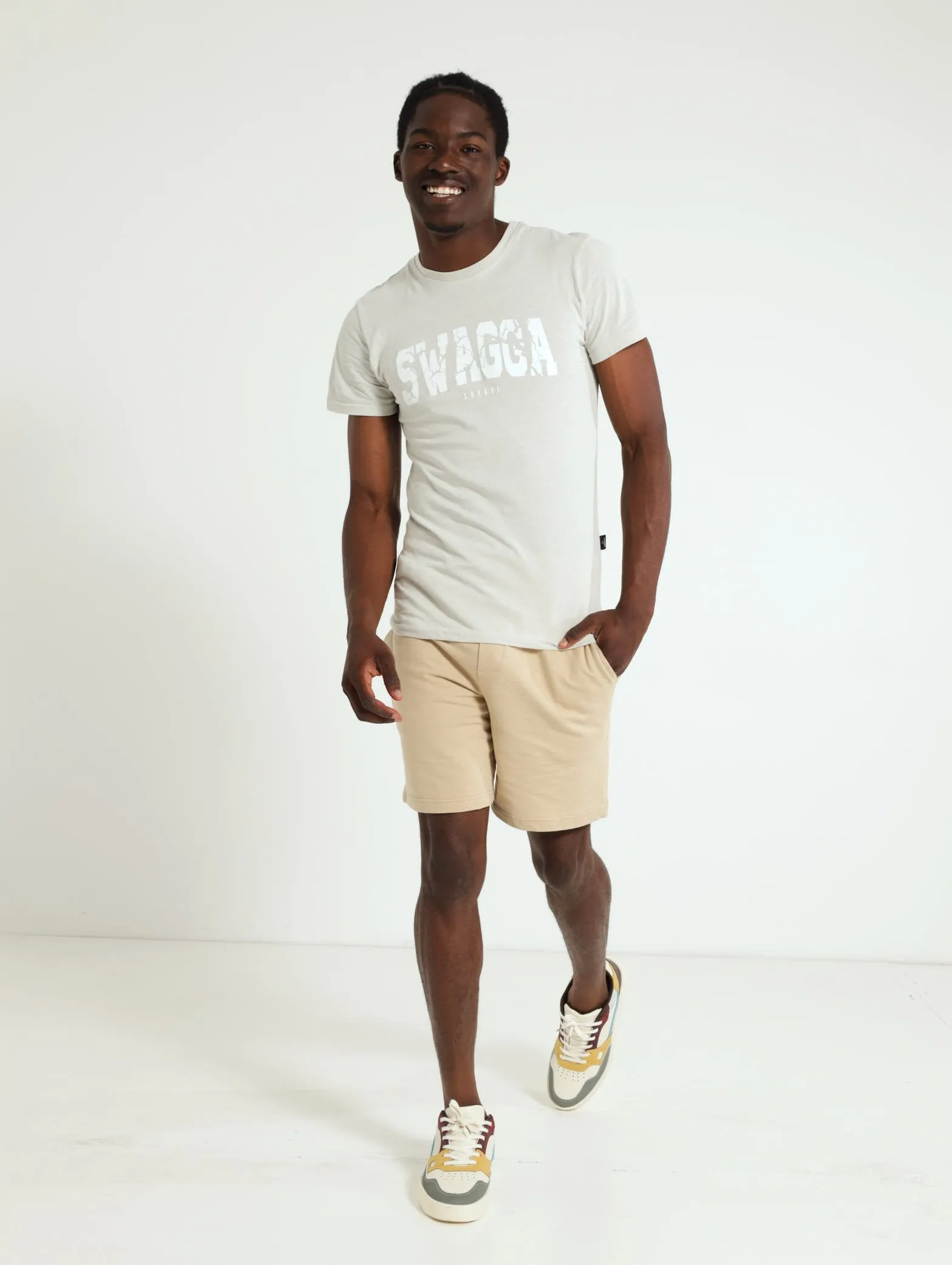 Basic Print Tee - Light Grey sold by Edgars product image thumbnail 4