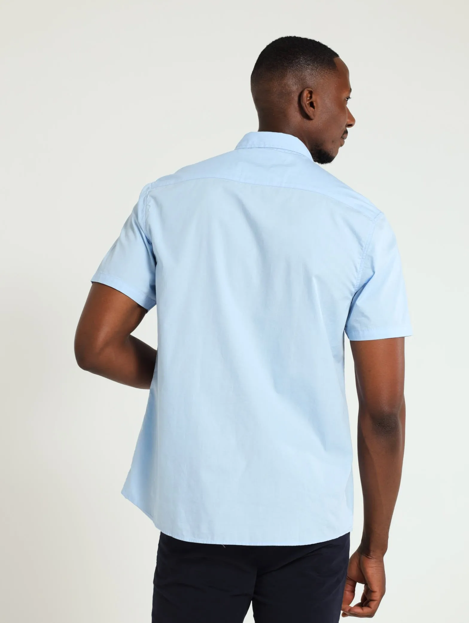 Poplin Shirt - Light Blue sold by Edgars product image thumbnail 3