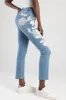Ryder High Waist Jean - Light Blue sold by Edgars