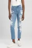 Ryder High Waist Jean - Light Blue sold by Edgars