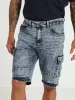 Denim Cargo Shorts - Blue sold by Edgars