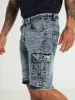 Denim Cargo Shorts - Blue sold by Edgars