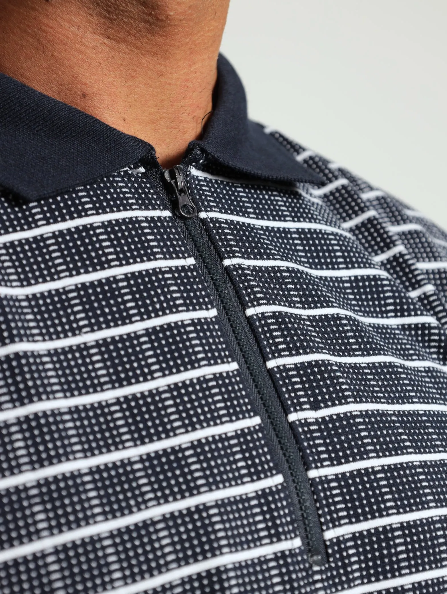 Jacquard Block & Dot Golfer - Navy sold by Edgars product image thumbnail 4