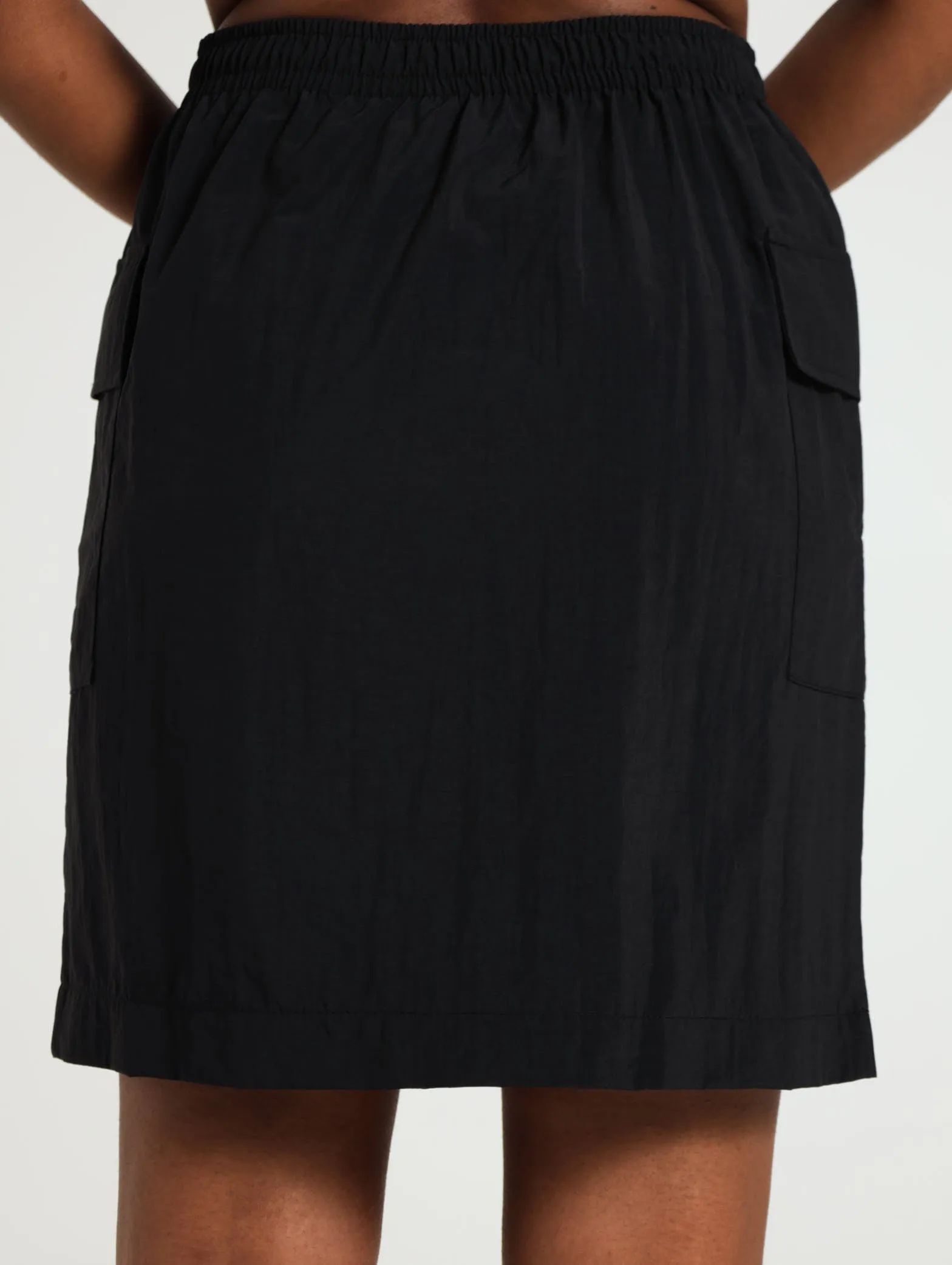 Parachute Utility Mini Skirt - Black sold by Edgars product image thumbnail 3