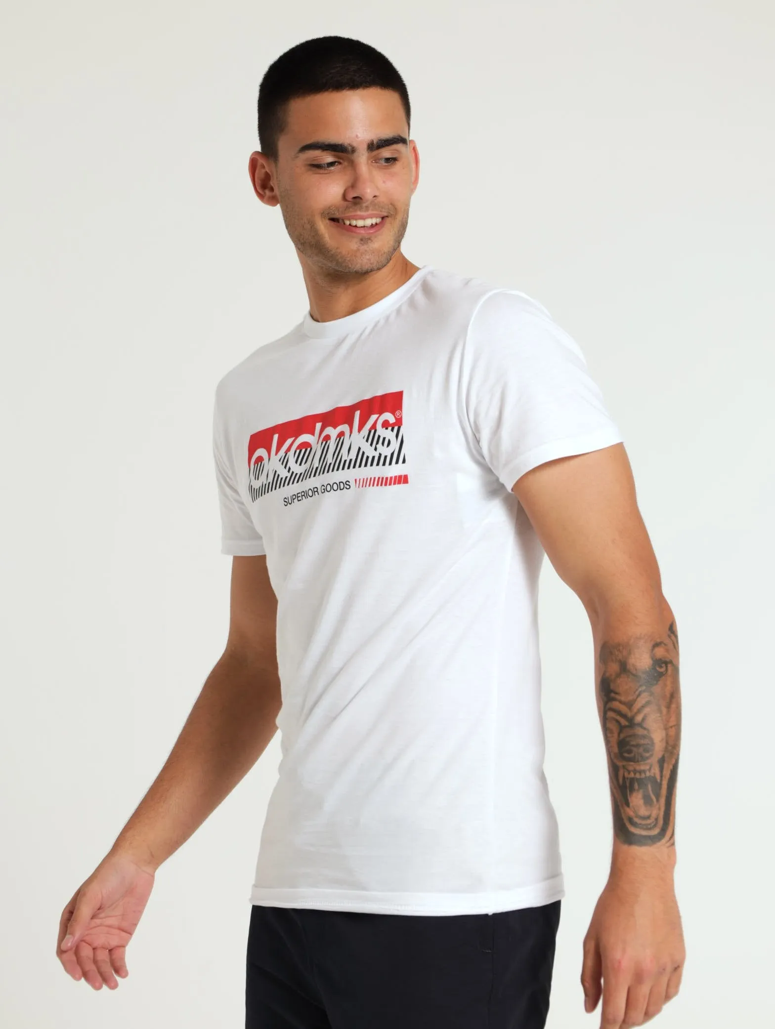 Basic Print Tee - White sold by Edgars product image thumbnail 2