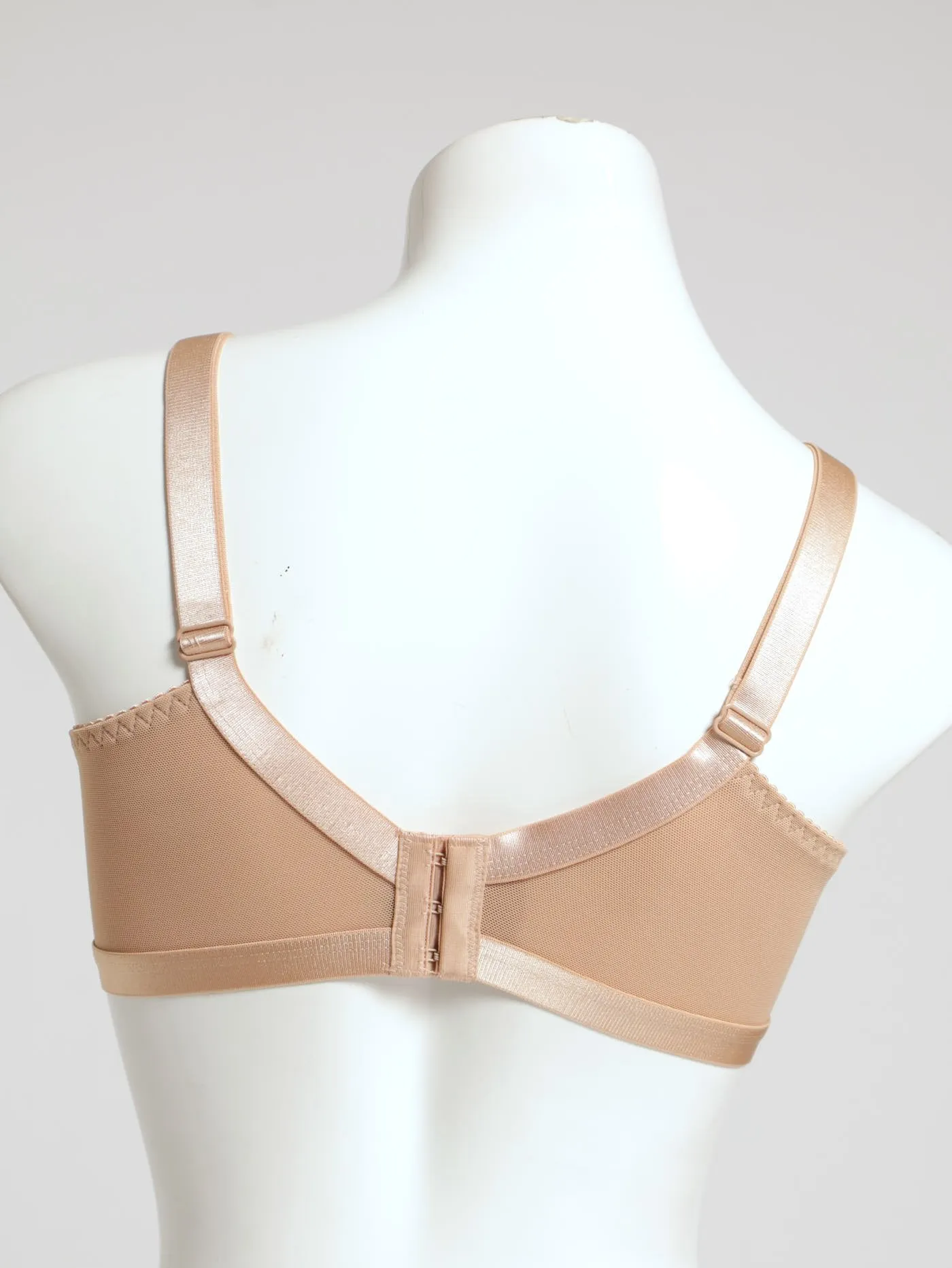 2 Pack Lace Cross Your Heart Bra - White/Beige sold by Edgars product image thumbnail 3