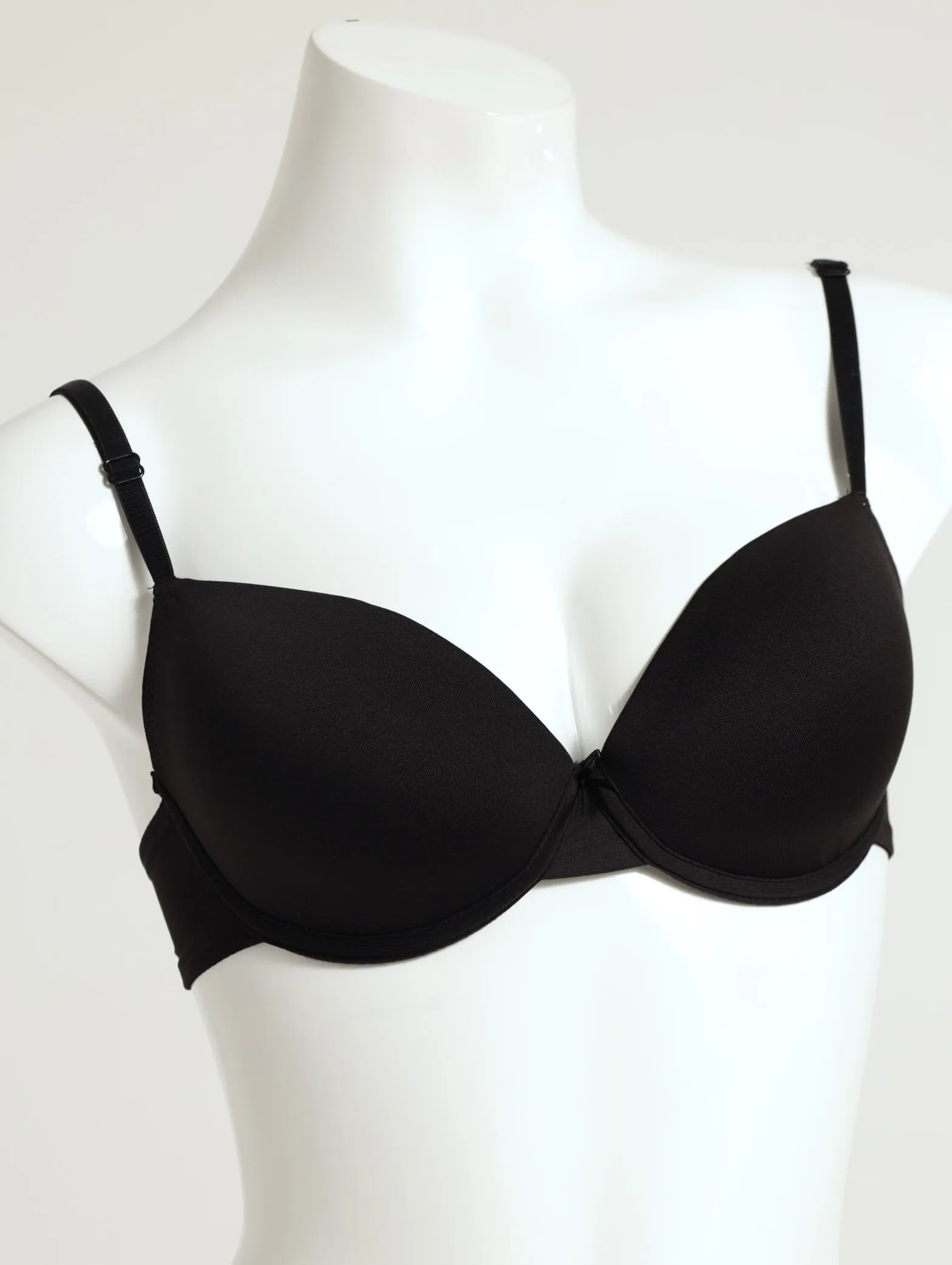 2 Pack T-Shirt Bra - Black/Black sold by Edgars