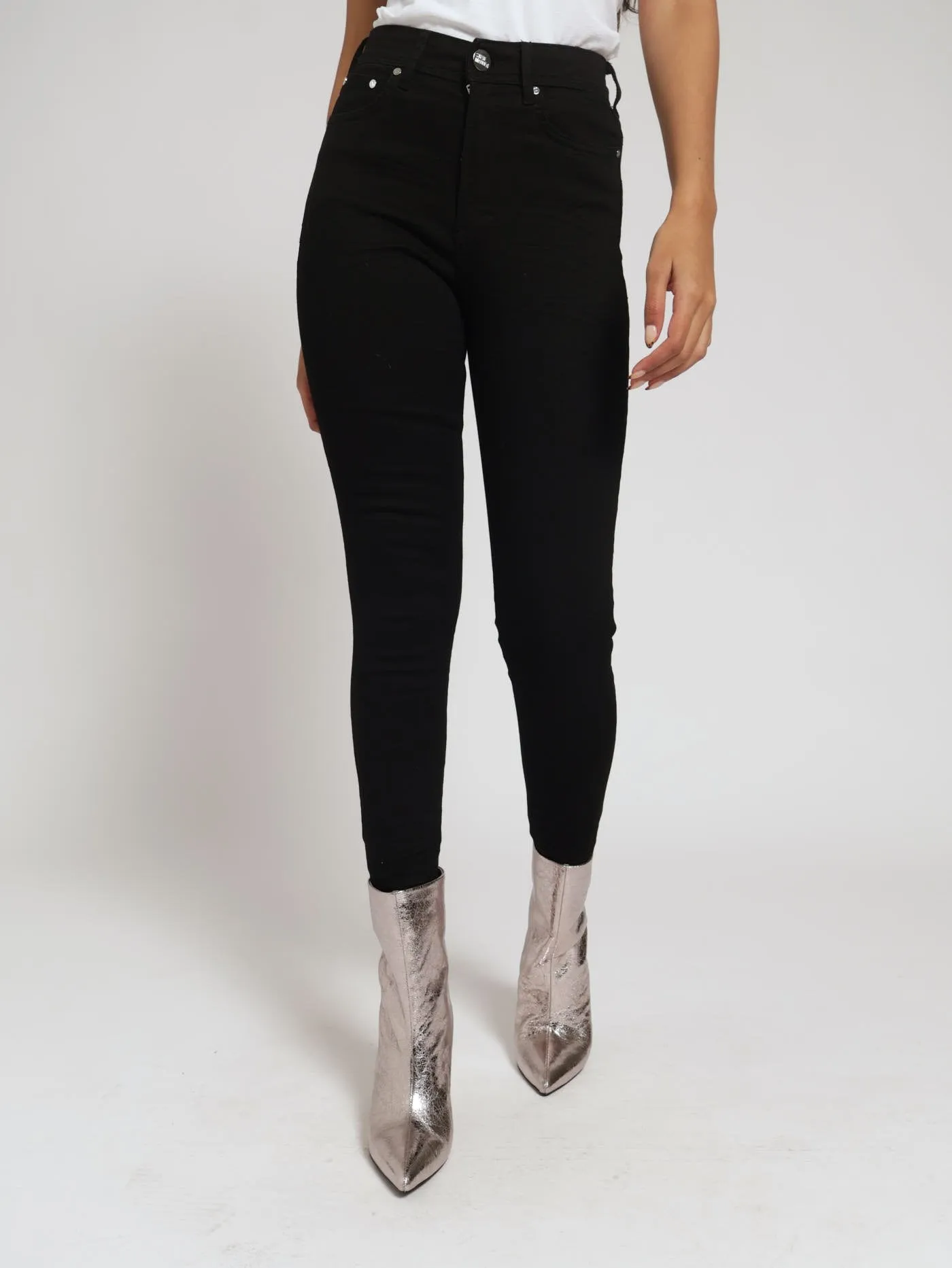 Eva Curvy Skinny Denim Jeans - Black sold by Edgars