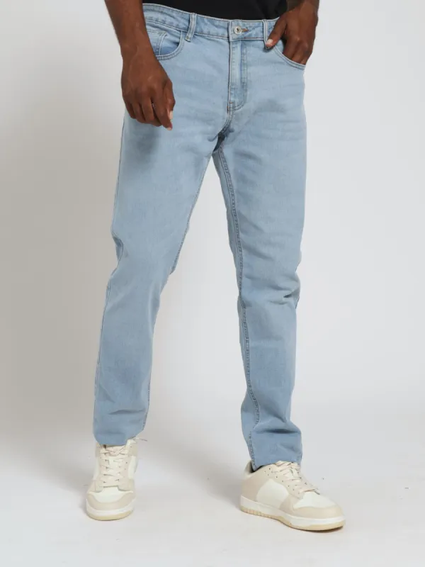 Skinny Denim Jeans - Light Wash sold by Edgars