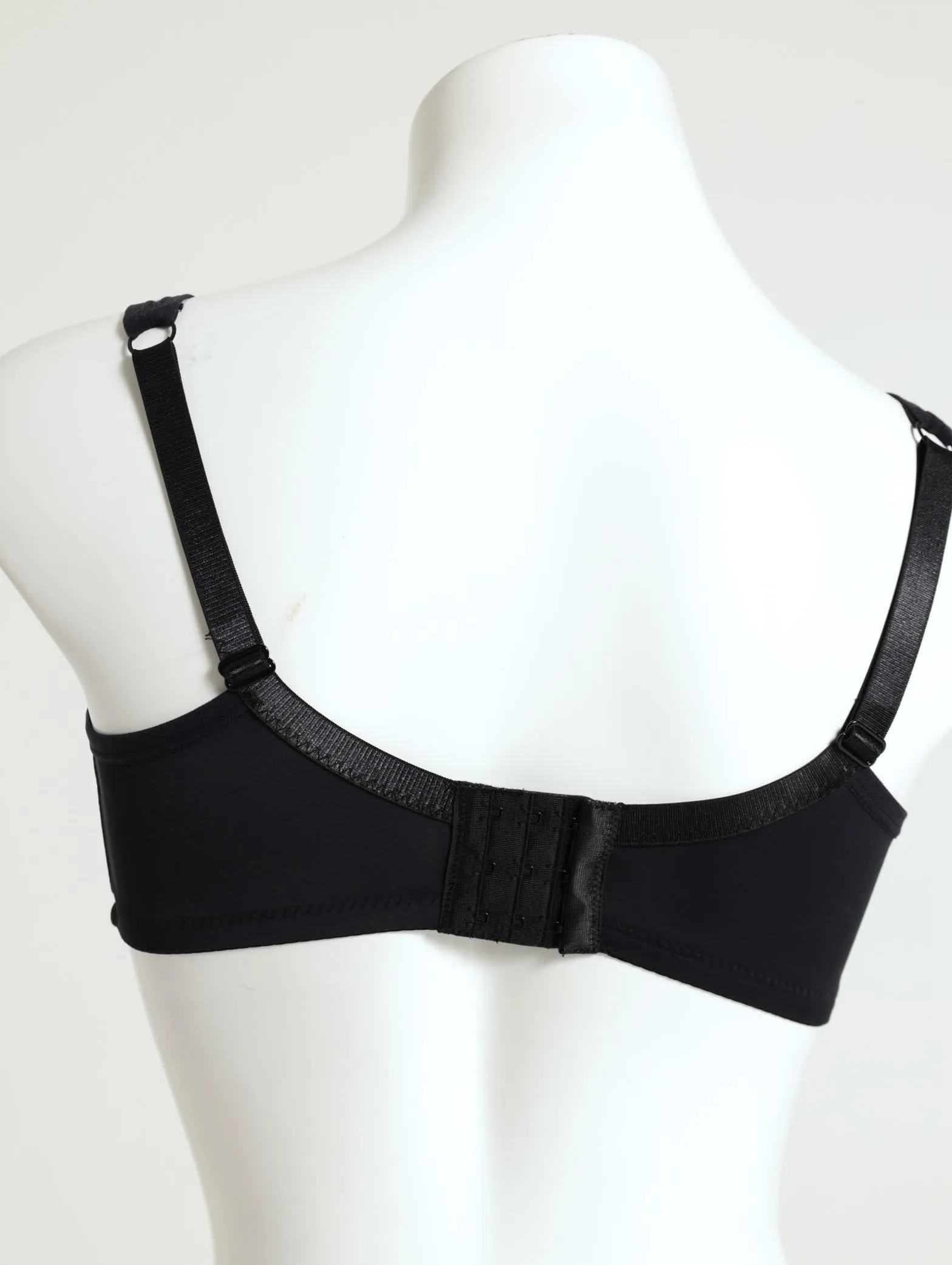Minimiser Bra With Mesh Trim - Black sold by Edgars product image thumbnail 2