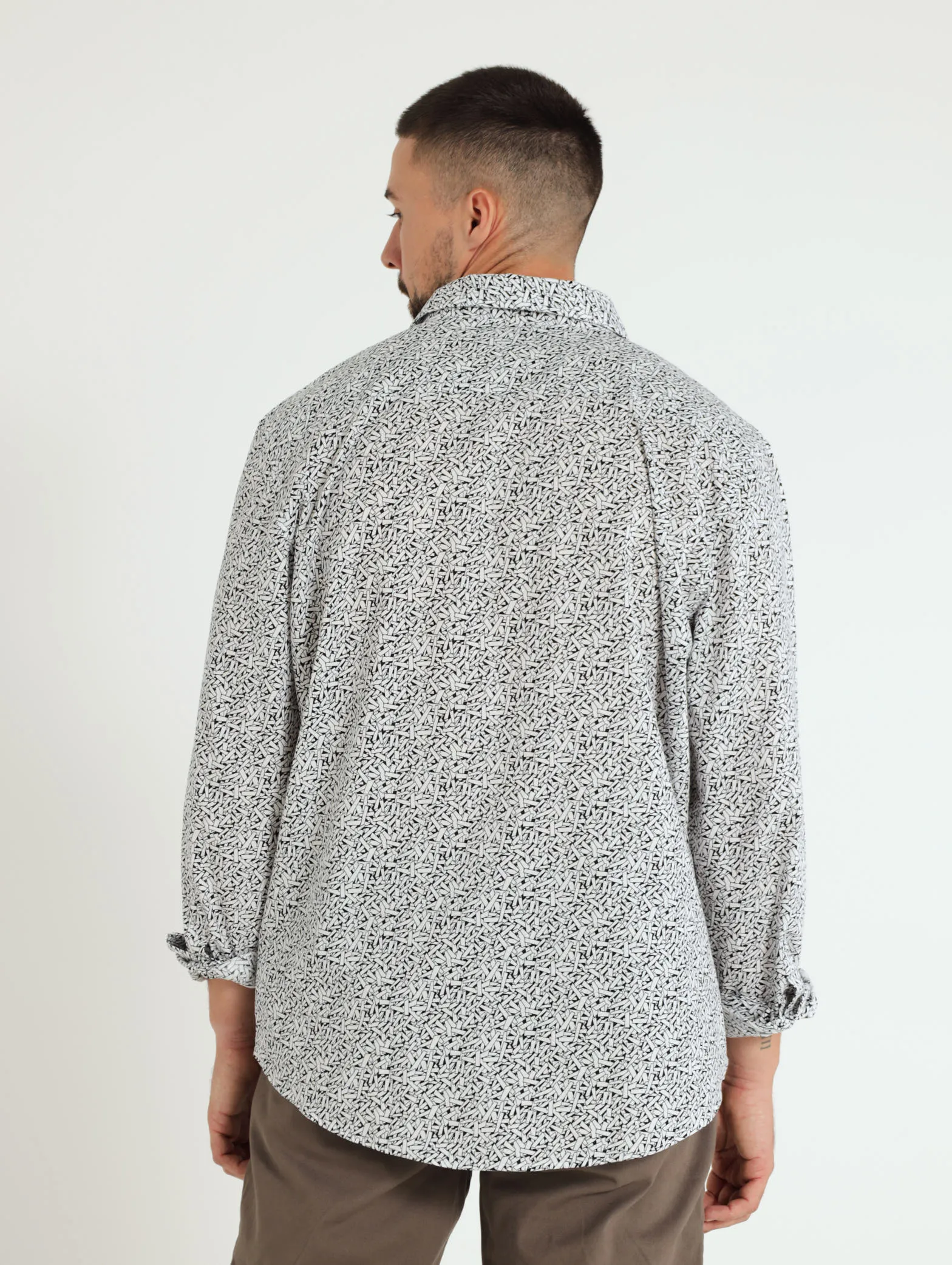Long Sleeve Print Shirt - White sold by Edgars product image thumbnail 3