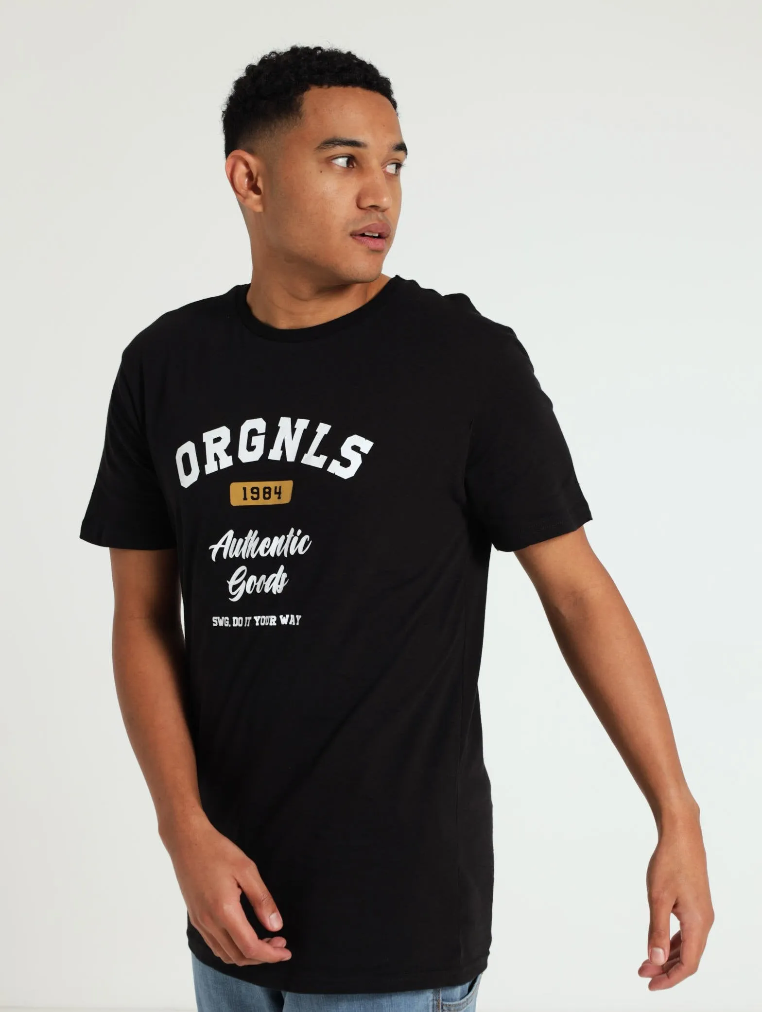 Printed Basic Tee - Black sold by Edgars product image thumbnail 2