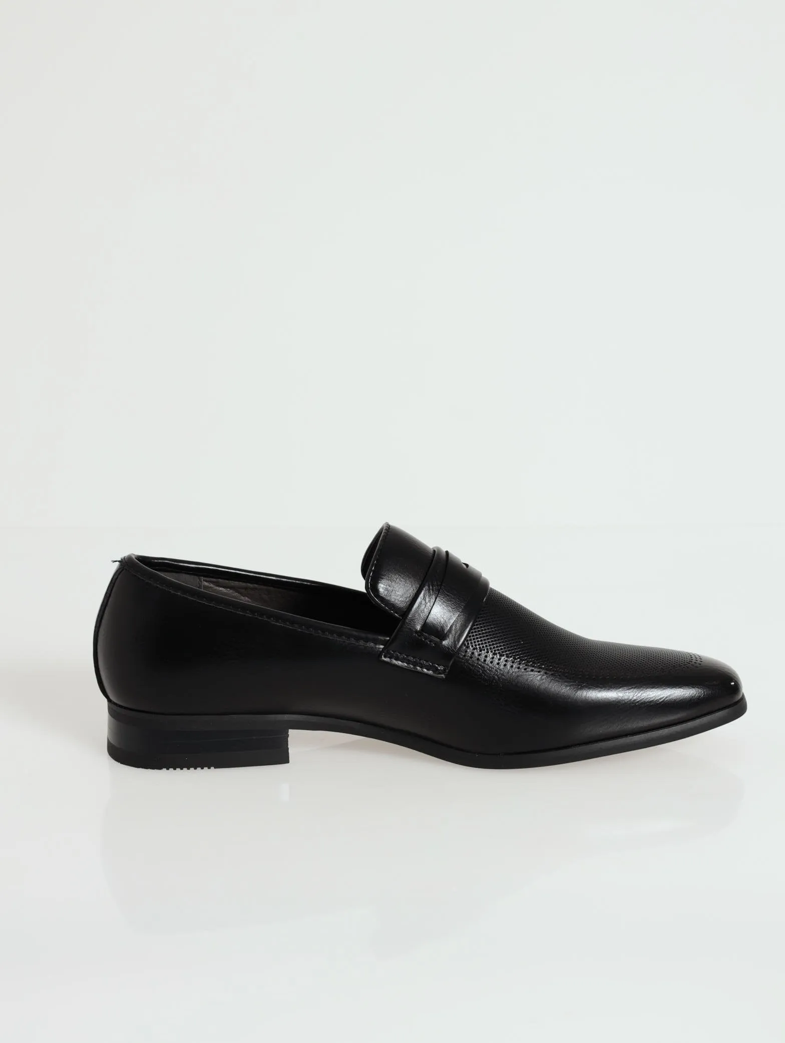 Slip On With Pin Punched Vamp - Black sold by Edgars product image thumbnail 2