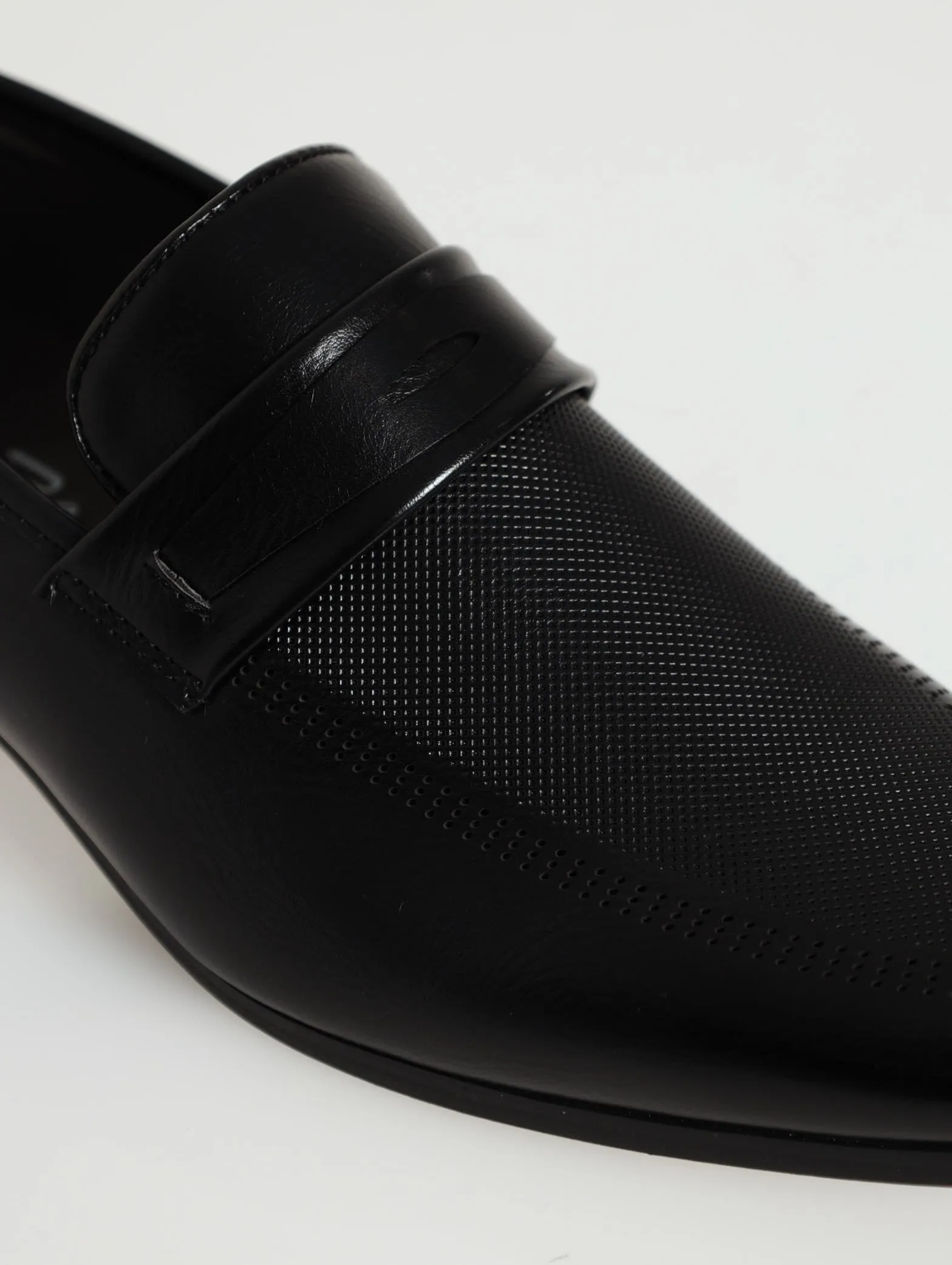 Slip On With Pin Punched Vamp - Black sold by Edgars product image thumbnail 4