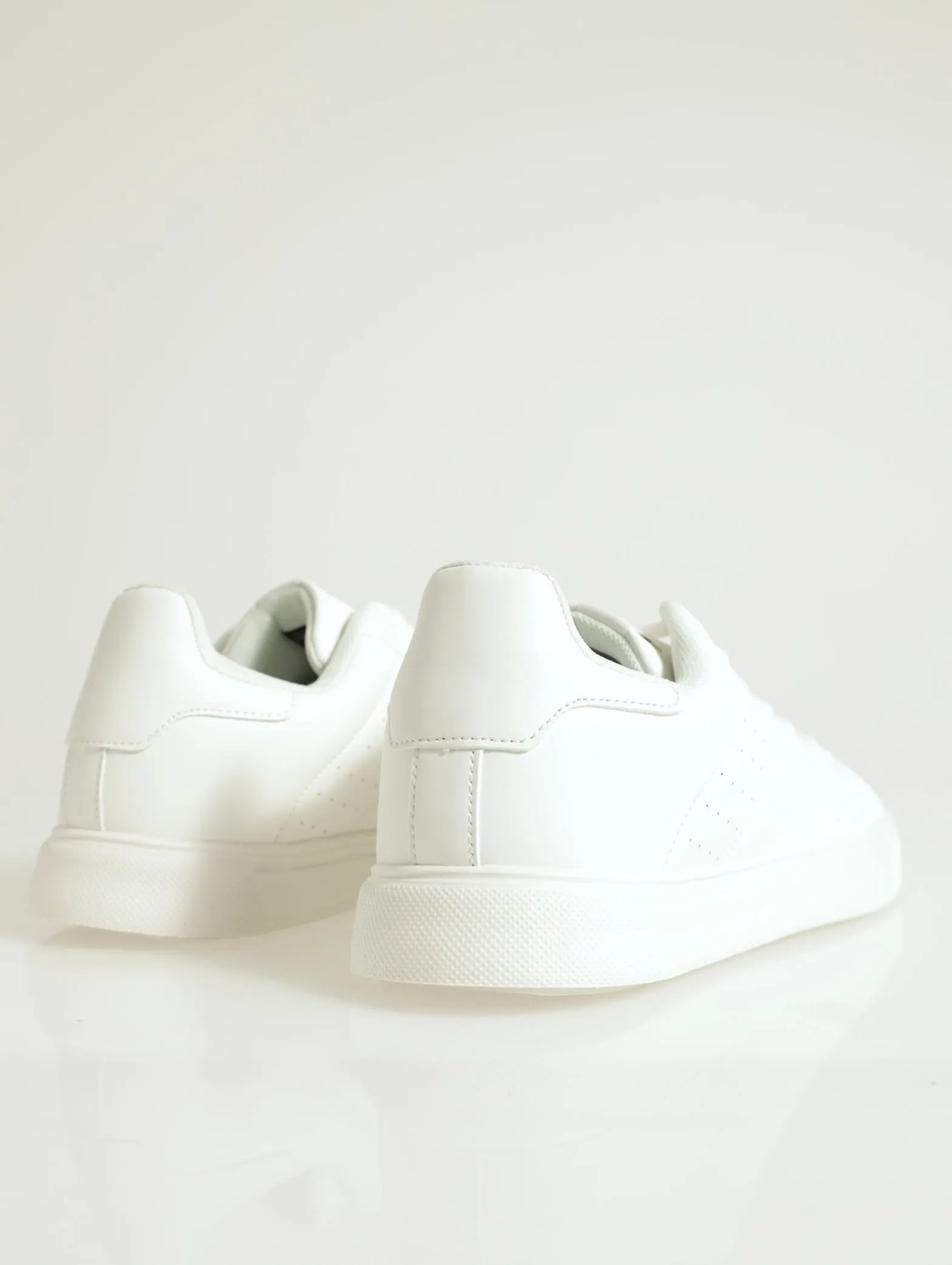 Keller Basic Pu Lace-Up Sneaker - White sold by Edgars product image thumbnail 3